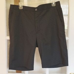 Pebble beach dry locks performance men's dress shorts 34" waist black